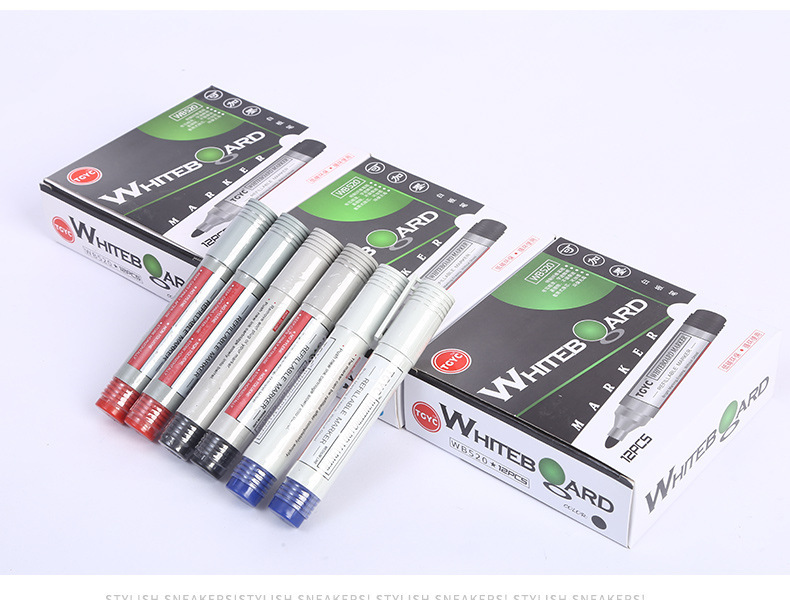 水性白板笔与可擦笔 儿童画板画笔、培训教学与办公用品的多面手